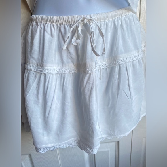 New Reformation Valetta White Two-Piece Set Size 4 - Picture 12 of 16